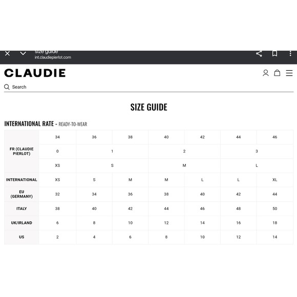 Claudie Pierlot White Boatneck Top Navy Heart Print Ruffle Cap Sleeve Size 1 - Picture 11 of 11